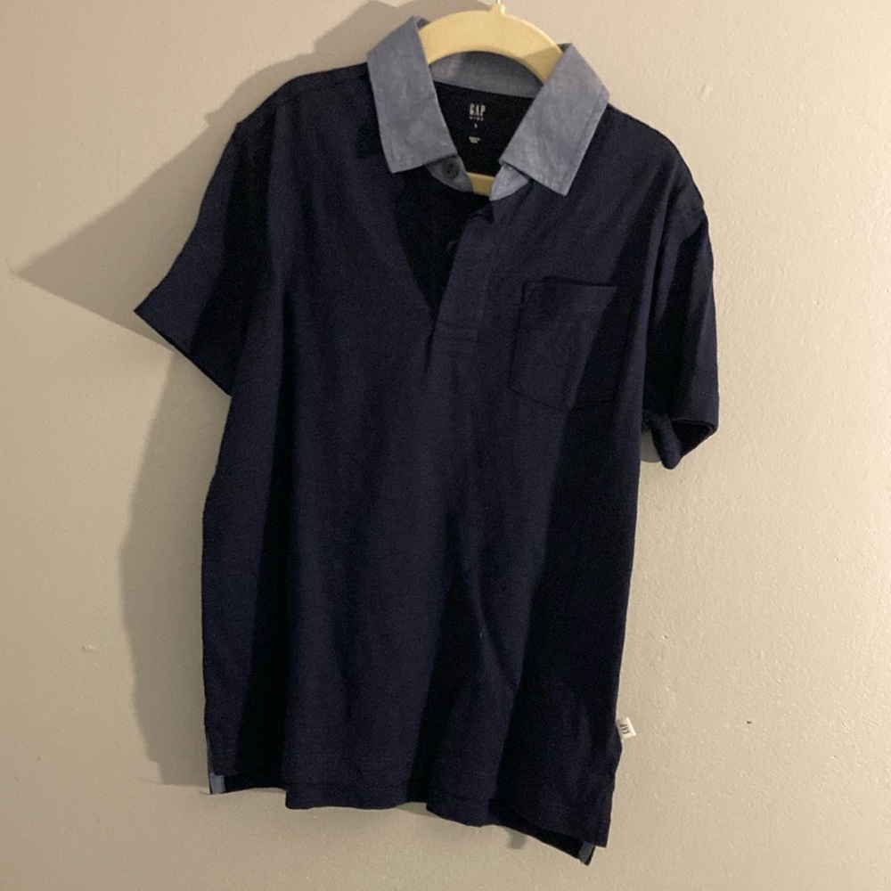GAP Blue Polo Shirt Classic Style